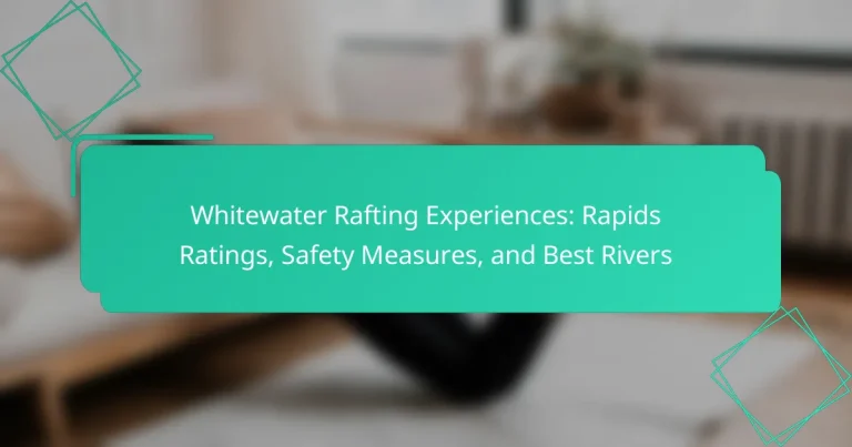 Whitewater Rafting Experiences: Rapids Ratings, Safety Measures, and Best Rivers